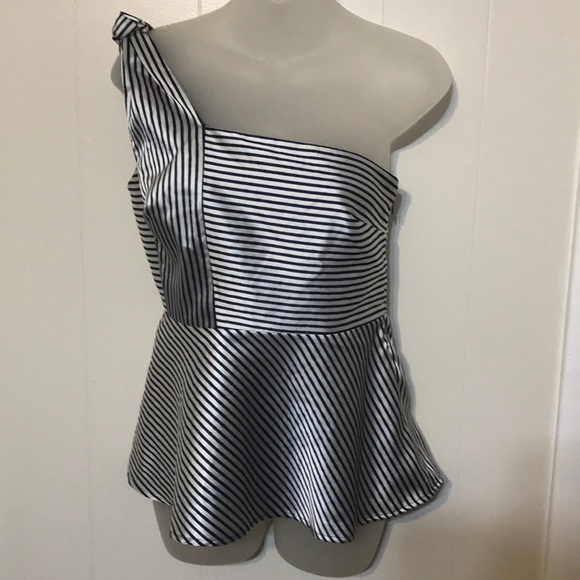 Banana Republic Tops - Banana Republic One-Shoulder Peplum Top